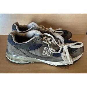 New Balance 993 Made in USA Navy Arctic Grey Shoes MR993VI Men’s Size 13